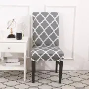 Geometric Spandex Chair Cover