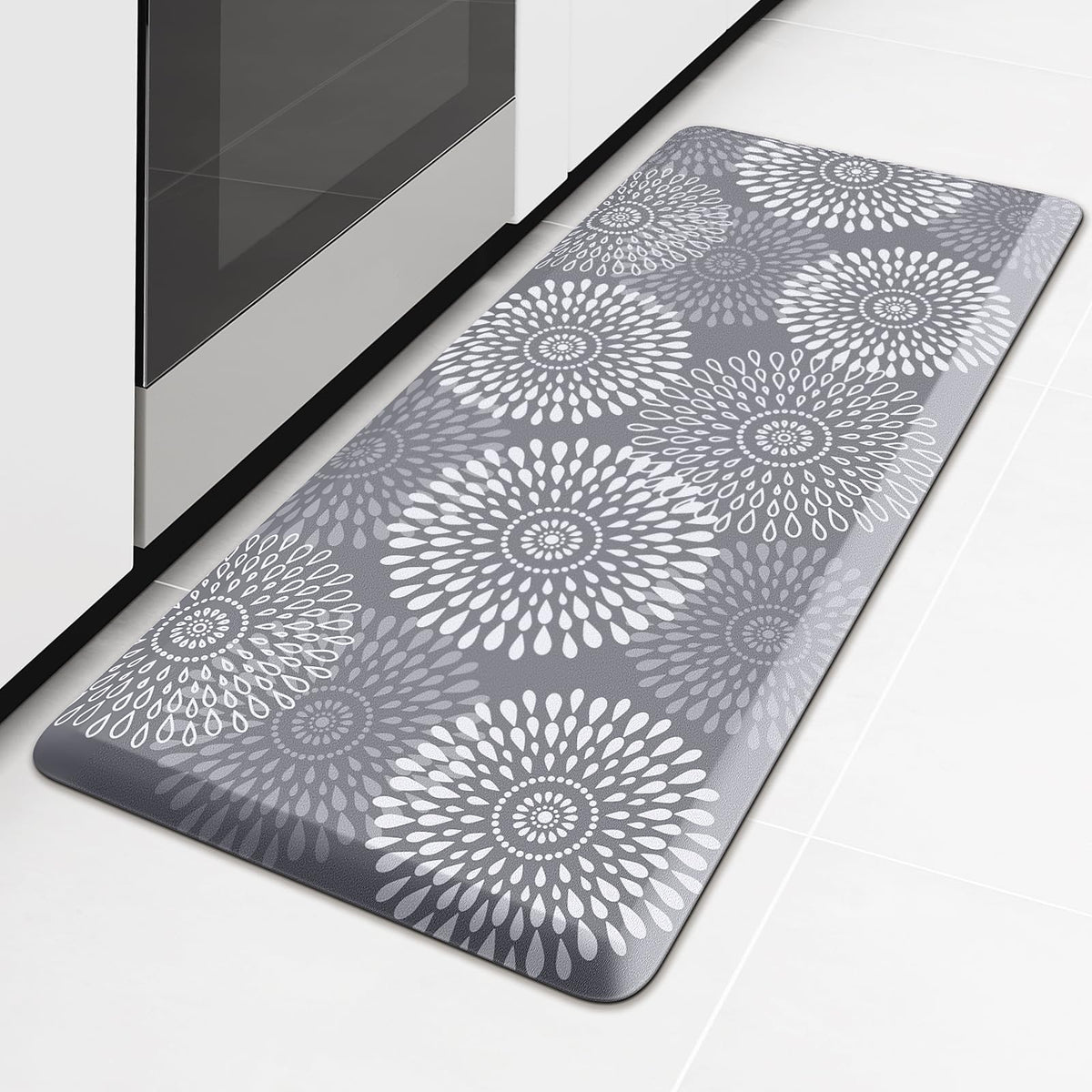Anti-Fatigue Floor Mat in  17.3" x 39" Grey