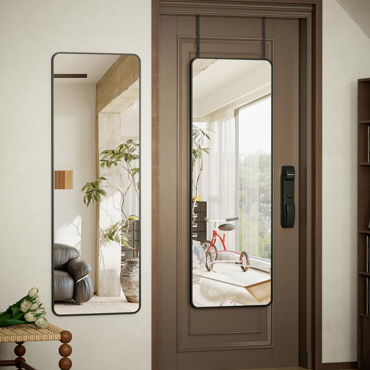 BEAUTYPEAK Full Length Mirror 14" x 48"