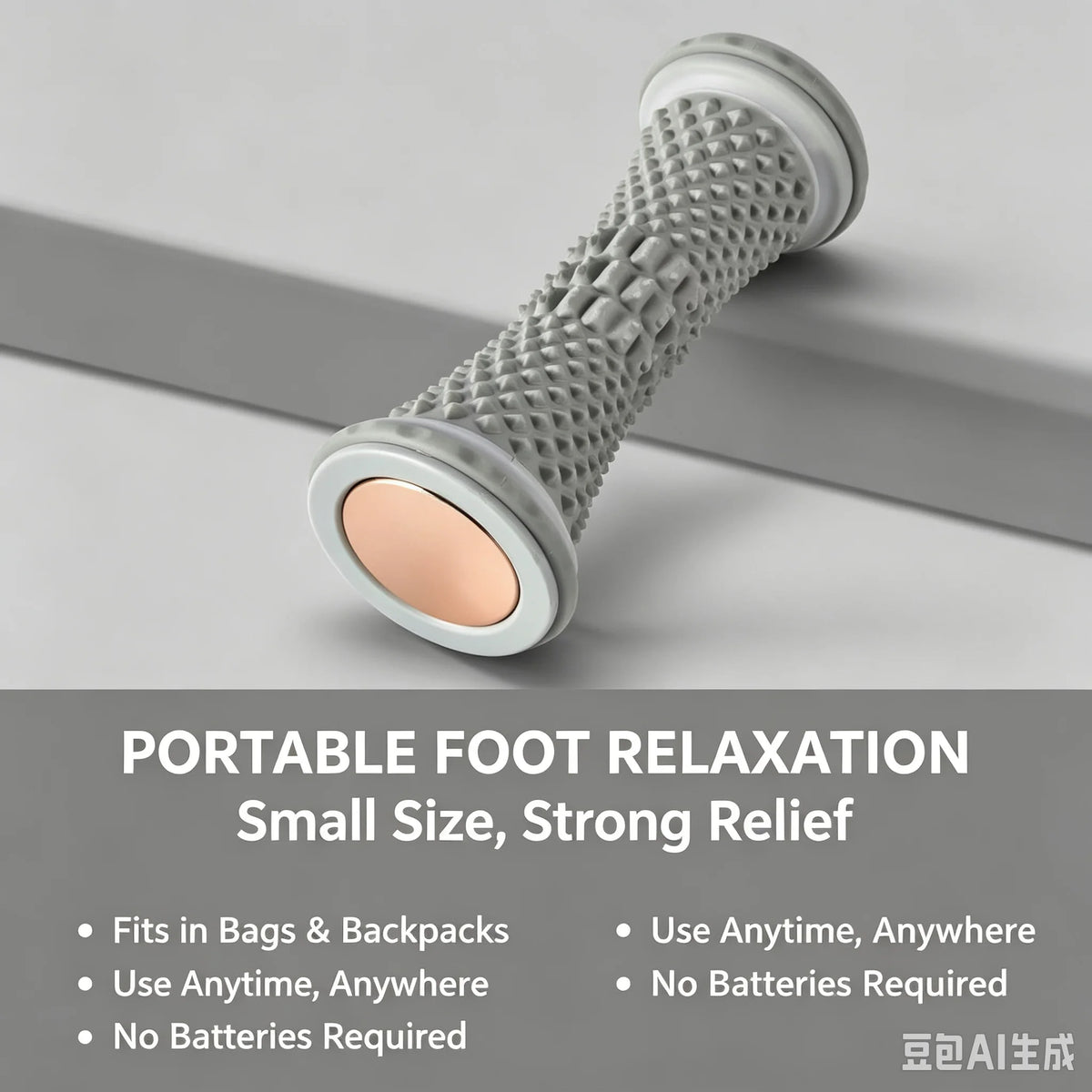 Plastic Manual Foot Roller Massage Ball