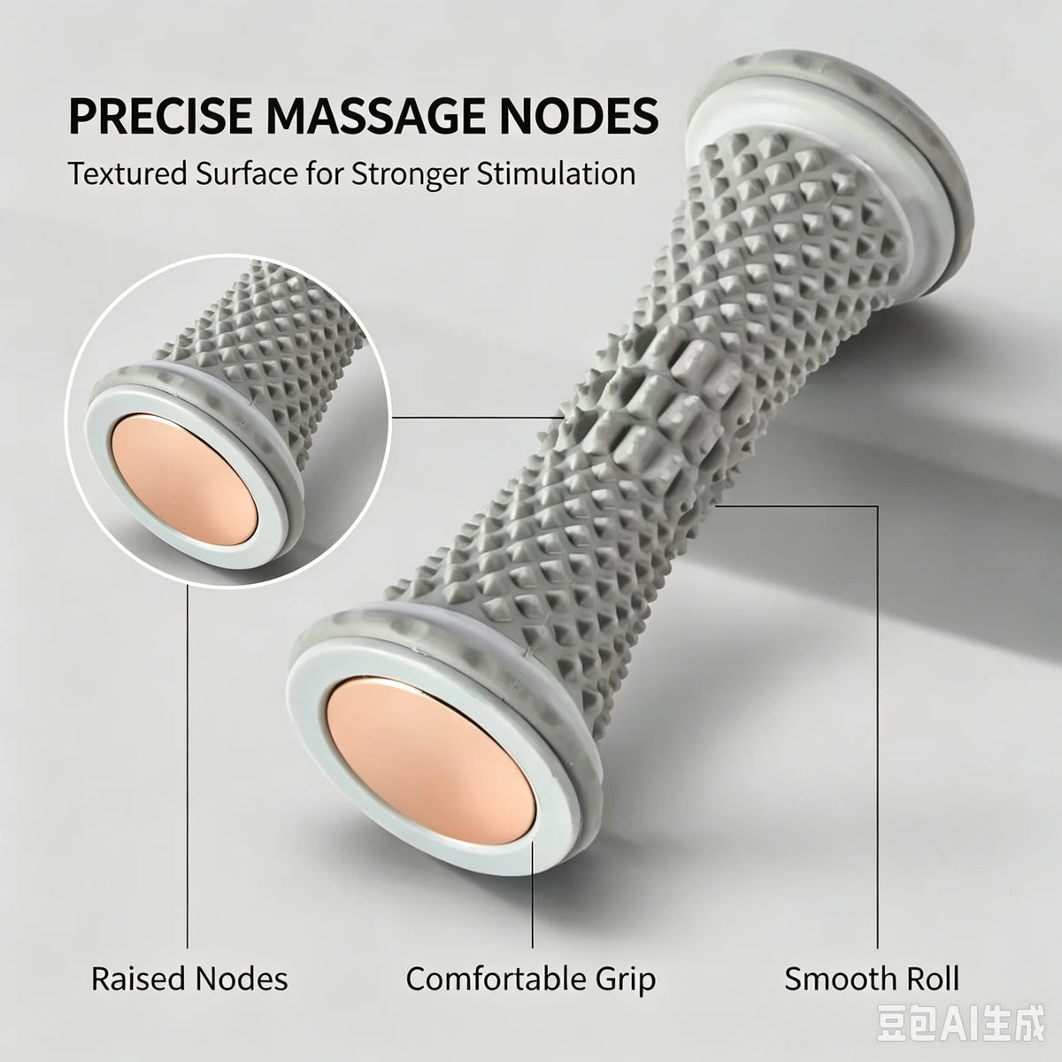 Plastic Manual Foot Roller Massage Ball