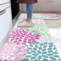 2 PCS Anti-Fatigue Kitchen Mats